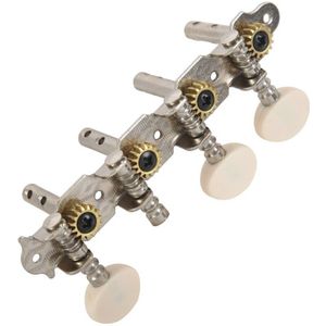 Machines Tuners Pinnen Tuning Sleutel Met Witte Parel Knoppen 4L + 4R Voor Mandoline