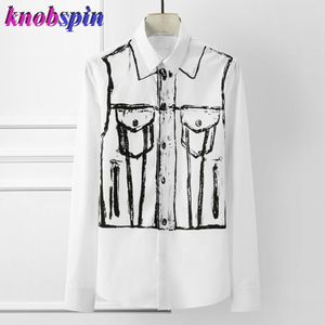 Mannen Katoenen Shirt Art Gedrukt Lange Mouwen Slim Chemise Homme Casual Shirts Mannen Plus Size 3XL 4XL camisas Masculina