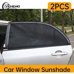 2 Stuks Auto Zonnescherm Uv-bescherming Auto Gordijn Auto Window Zonnescherm Side Window Mesh Zonneklep Zomer Bescherming Venster film