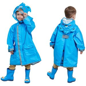 Kids Regenjas Geul Poncho Peuter Kids Jongens Meisjes Kleding Regenkleding 3d Cartoon Kinderen Regenjas Jas Poncho