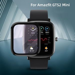 Hd Pmma + Pet Composiet Zachte Film Voor Huawei Amazfit Horloge Gts 2 GTS2 Mini 3D Volledige Dekking Screen Protector anti-Scratch Film