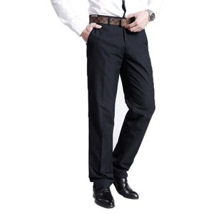 mode Mannen Pak broek hoogwaardige slim fit bedrijf Mannelijke leisure pure kleur casual broek mannen losse broek 38-52 F50