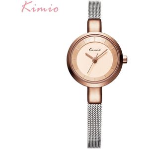 Luxe Kimio Vrouwen Horloges Dames Horloges Kleine Wijzerplaat Quartz Klok Waterdicht Roestvrij Stalen Armband Horloge