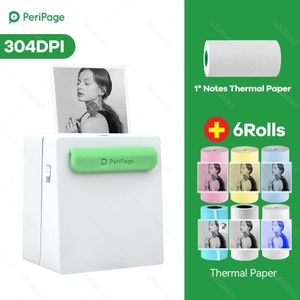 Peripage Mini Pocket Printer Draadloze Thermische Photo Printer Labels Android Iphone Kids A8 Navidad Regalos Impresora