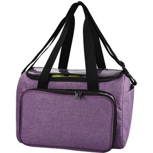 Breien Zak Garen Tote Organizer Met Innerlijke Divider Voor Wol Haaknaalden Breinaalden Naaien Set Diy Opbergtas