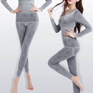 Winter Lange Onderbroek Vrouwen Fit Maat M-XXL Thermisch Ondergoed Suits Dikke Modale Thermisch Ondergoed Vrouwelijke Slanke Warme Kleding