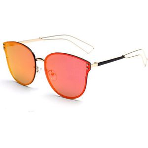 Zonnebril Vrouwen UV400 Shades Gouden Eyewear Vrouwelijke Metalen Frame Pilot Zonnebril Voor Mannen De Sol
