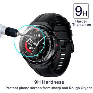 2Pcs Voor Huawei Honor Horloge Gs Pro Screen Protector Gehard Glas Gs Pro Smart Horloge 9H Hd Clear anti-Kras Beschermende Glas
