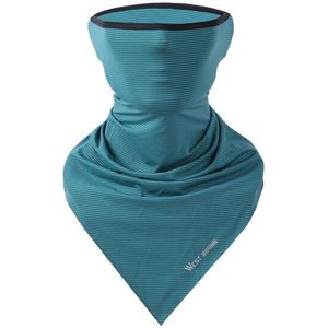 West Fietsen Fiets Half Gezichtsmasker Kap Bescherming Uv Fietsen Neck Guard Facemask Hoofdband Running Head Sjaal Ice Zijde Gezicht masker
