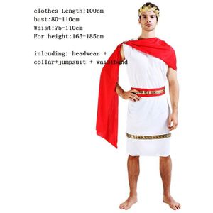 Vrouwelijke Vrouwen Mannen Griekenland Cosplay Kostuum Romeinse Griekse Godin Fancy Dress Outfit Party Kerstmis Halloween Purim