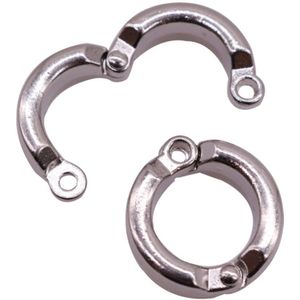 5 Pcs Roestvrij Staal Papegaai Voet Ring Binnen Diameter 4 5 6 7 8 9 10 12 15Mm Buitenste diameter 7 8 10 11 12 13 14 16 22Mm Pluimvee