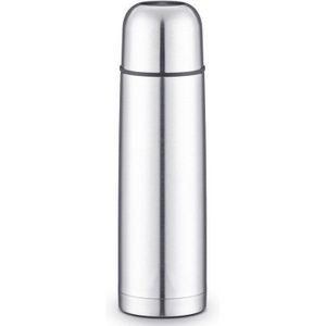 Bpa-vrij 1L Classic Rvs Thermosflessen Dubbele Laag Geïsoleerde Draagbare Thermos Cup Thermische Fles Water Thee Met touw