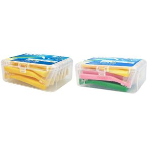 Asus 2 Set L Vorm Push-Pull Rager 20 Stks/doos Oral Care Tanden Whitening Tand Gele &amp; Mixing