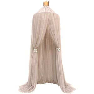 Baby Bed Crib Canopy Klamboe Opknoping Tent Tule Gordijnen Voor Slaapkamer Speelhuis Tent Voor Kinderen Kinderkamer