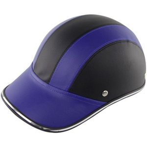Verstelbare Fiets Fietsen Helm Baseball Cap Lederen Anti Uv Veiligheid Fiets Helm Mannen Vrouwen Racefiets Helm Voor Mtb Schaatsen