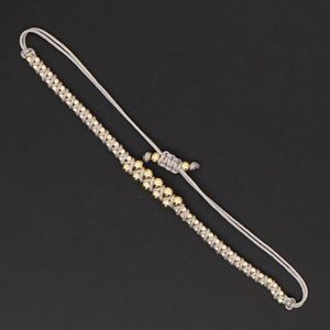 Go2boho Mode Japanse Gouden Kralen Armbanden Touw Gevlochten Geweven Verstelbare Handgemaakte Koord Armband Sieraden Voor Vrouwen