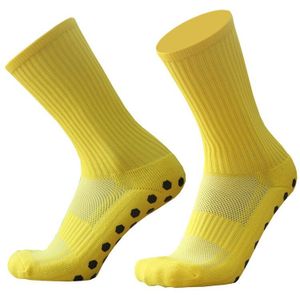 Effen Kleur Hexagon Doseren Sport Mannen Vrouwen Voetbal Sokken Ronde Siliconen Zuignap Grip Anti Slip Voetbal Sokken