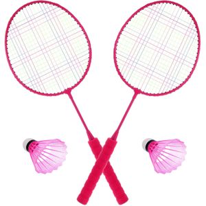 1 Set Kinderen Badminton Rackets Outdoor Sport Voor Kinderen Van 3-12 Jaar Oud