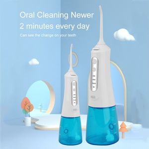Draagbare 3 Modes Usb Oplaadbare Snoerloze Elektrische Monddouche 300Ml IPX7 Water Pulse Bleken Dental Jet Tanden Schoner