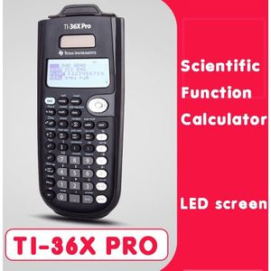 Gloednieuwe Originele Texas Instruments Ti-36x Pro Multifunctionele Student Wetenschappelijke Rekenmachine Grafische Functie Rekenmachine