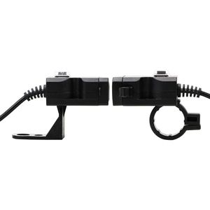Motorbike Stuur Charger Dual Usb-poort Waterdicht Stopcontact 5V 1A/2.1A Adapter Voor Telefoon Gps Motorfiets usb Socket