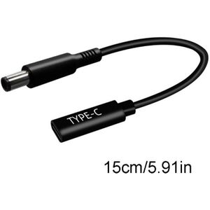 Kabel Usb Type C Naar 7.4X5.0Mm Dc Jack Converter Voor Dell Latitude E7406 E7450 62KA