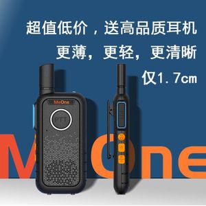 Mini Walkie-Talkie Draadloze Ultra-Dunne Kleine Handheld Transceiver Outdoor Hotel Restaurant Kappers Site Eigendom Headset