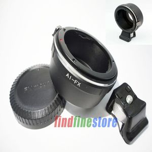 Statief Nikon F Ai AI-S Lens Fujifilm Fuji Fx X Mount X-Pro1 X-Pro2 X-E2 X-M1 X-A1 X-A2 X-T1 X-T10 x-T20 XQ2 X70 Adapter + Cap