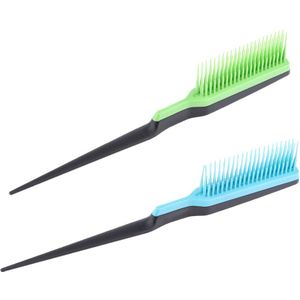 2 Stuks Plagen Kammen &amp; Borstels Voor Voor Terug Borstelen, Terug Kammen En Creëren Volume