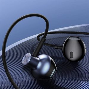 Baseus H19 Oortelefoon Stereo Headset In-Ear Oordopjes 3.5Mm Jack Draad Oortelefoon Met Microfoon Voor Iphone 6S xiaomi Samsung Fone De Ouvido