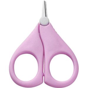 Baby Ronde Tip Veiligheid Manicure Nail Schaar Rvs Ideale Douche Voor Baby Pasgeborenen Babies Peuters