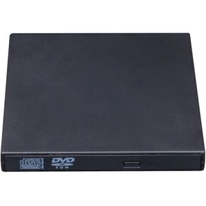 Draagbare Usb 2.0 Slim Externe Optische Dvd Rw Cd Writer Brander Kaartlezer Speler Optische Drives Voor Laptop Pc windows