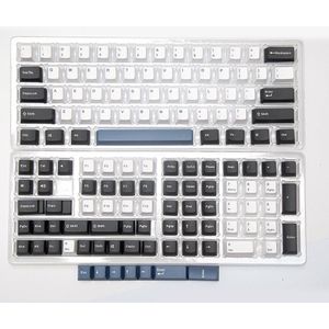 135 Keys GMK Clone Arctic OEM PBT Double Shot Keycaps For Cherry Mx Switch GMMK pro NJ68 Mechanical Keyboard 61 68 89 104 108
