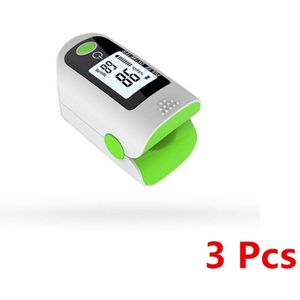 10 Pcs Vingertop Pulsoxymeter SpO2 Oxymeter Oled Hartslagmeter Bloedzuurstofverzadiging Monitor Huishouden Monitoren