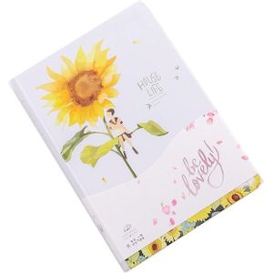 Creatieve Kleine Verse Bloemen Illustratie Notebook Briefpapier Dagboek Wekelijkse Planner 32K Journal Sketchbook Agenda