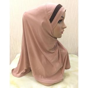 Islamitische Dames Hoofd Sjaal Hoofddeksels Moslim Hijab Innerlijke Cap Wrap Shawl Sjaal Ramadan Arabische Amira Hoofddoek Volledige Cover Tulband Hijab