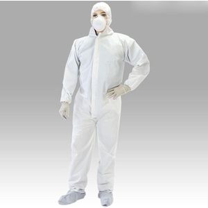 Wegwerp Overalls Beschermende Kleding Werk Jumpsuit Hooded Antistatische Antibacteriële Overall Werkkleding Lassen Levert