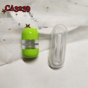 Draagbare Zachte Contactlens Box Set Met Pincet Stok Buis Schroef-Top Contact Lens Case Eyewear CA3239