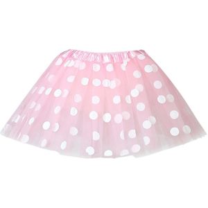 2-8 Jaar Peuter Kids Meisjes Baby Polka Dot Tutu Rok Tulle Ballet Rok Outfits Kostuum Rainbow Mesh Prinses baby Meisjes Rok