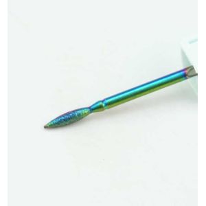 1 Pcs Diamant Frees Regenboog Nail Boor Bit Burr Voor Manicure Grinder Bestanden Pedicure Machine Accessoires Gereedschap