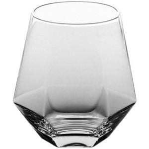 300Ml Diamant Vorm Glas Cup Bar Restaurant Water Whisky Cocktail Koffie Mok Het Kan Worden Gebruikt Als Wijn Cup, water Cup, Kopje Koffie