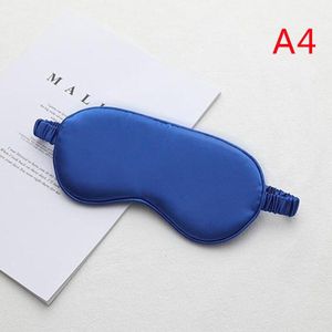 1Pc Slaapmasker Slapen Eye Mask Cover Eyepatch Blindfold Effen Draagbare Rest Relax Eye Shade Cover Zachte Pad
