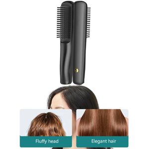 Draagbare Elektrische Ionische Stijltang Borstel Negatieve Ionen Haarborstel Rechttrekken Styling Hoofdhuid Massage Kam Voor Salon Huis