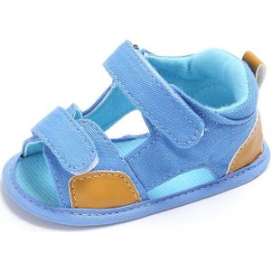 Baby Jongen Sandalen Meisje Canvas Gesp Solid Comfort Katoen Zachte Anti-Slip Zool Peuter Prewalkers Wieg Baby Schoenen sandalen