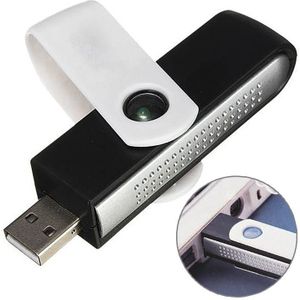 Draaibare USB Office Home Auto Auto Fresh Ionisator Luchtreiniger Mini Auto Anion Ozon Generator Air Cleaner Purifier #0713