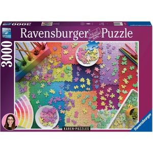 Ravensburger Puzzel Karen Puzzles: Puzzels Op Puzzels - Legpuzzel - 3000 Stukjes