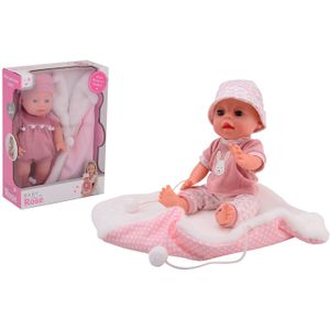 Baby Rose pop deluxe 35 cm, 2 assorti -  Poppen & knuffels