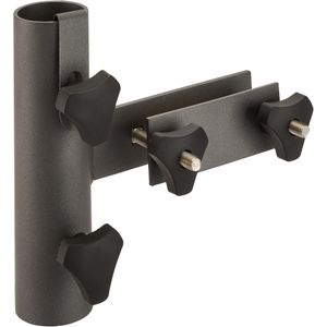 Balkonklem voor verticale platte railing -  Tuin accessoires  - Specialist in Tuinmeubelen