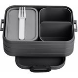 Mepal Bento Lunchbox midi – Broodtrommel - 4 boterhammen - Nordic black