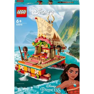 LEGO Disney Princess Vaiana’s Ontdekkingsboot Bouwset - 43210